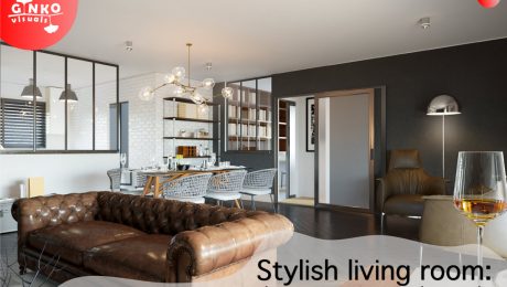 Stylish living room: choose your own modern style